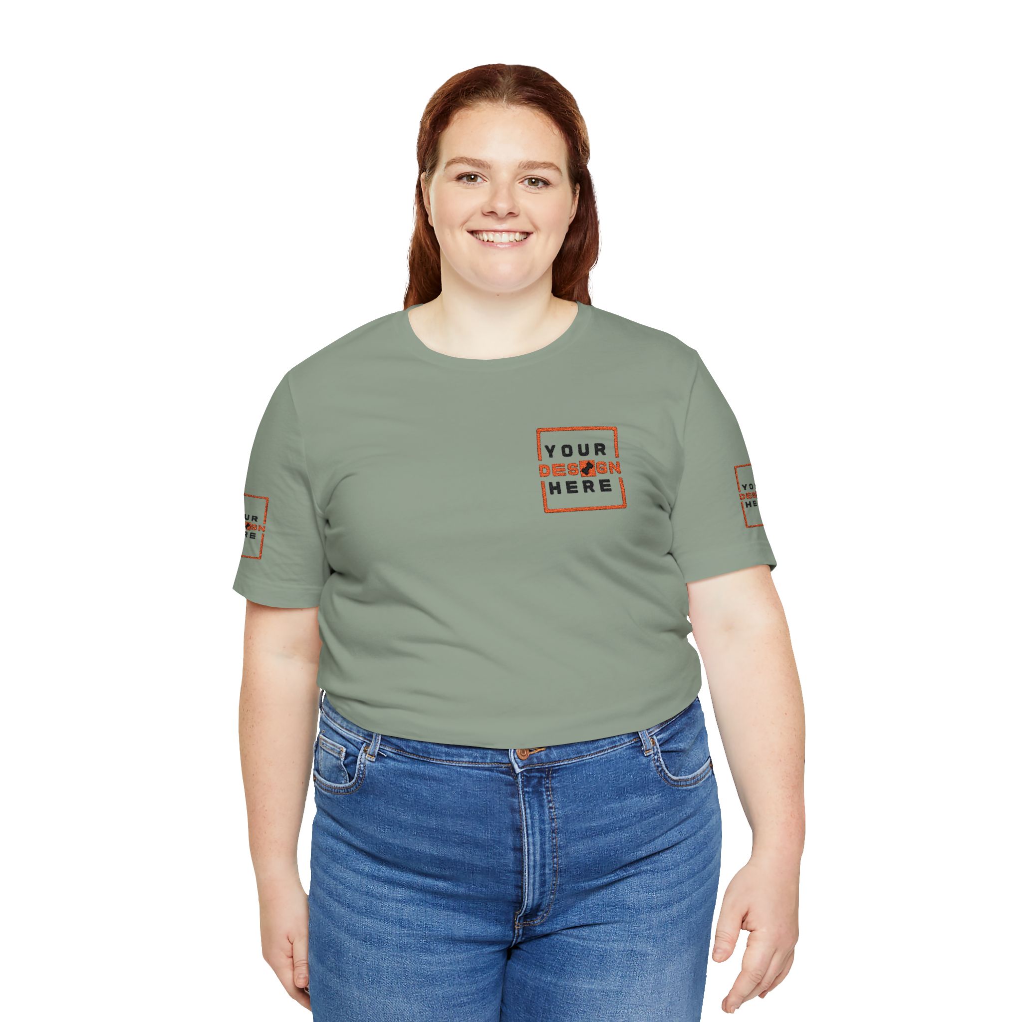 Sample Komorebi Understory Embroidered T-Shirt - Image 443