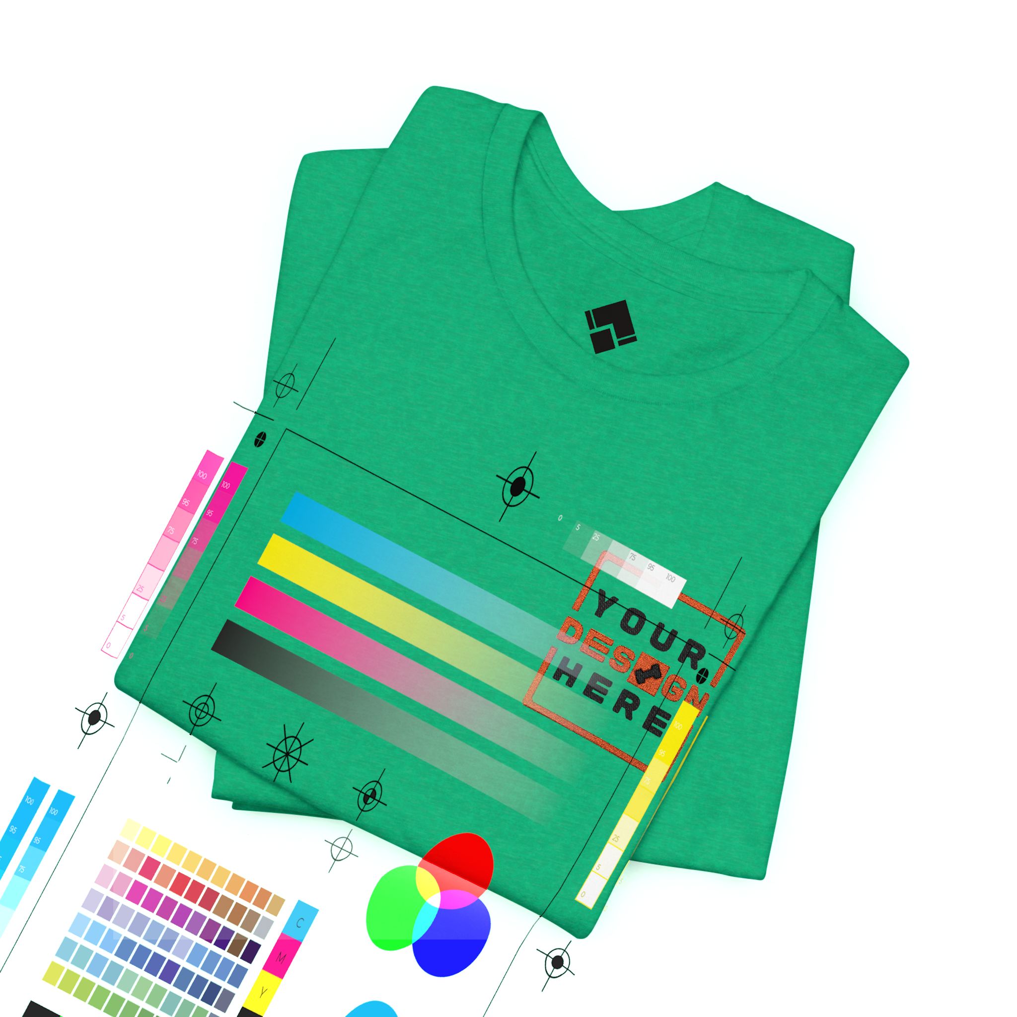 Sample Komorebi Understory Embroidered T-Shirt - Image 502