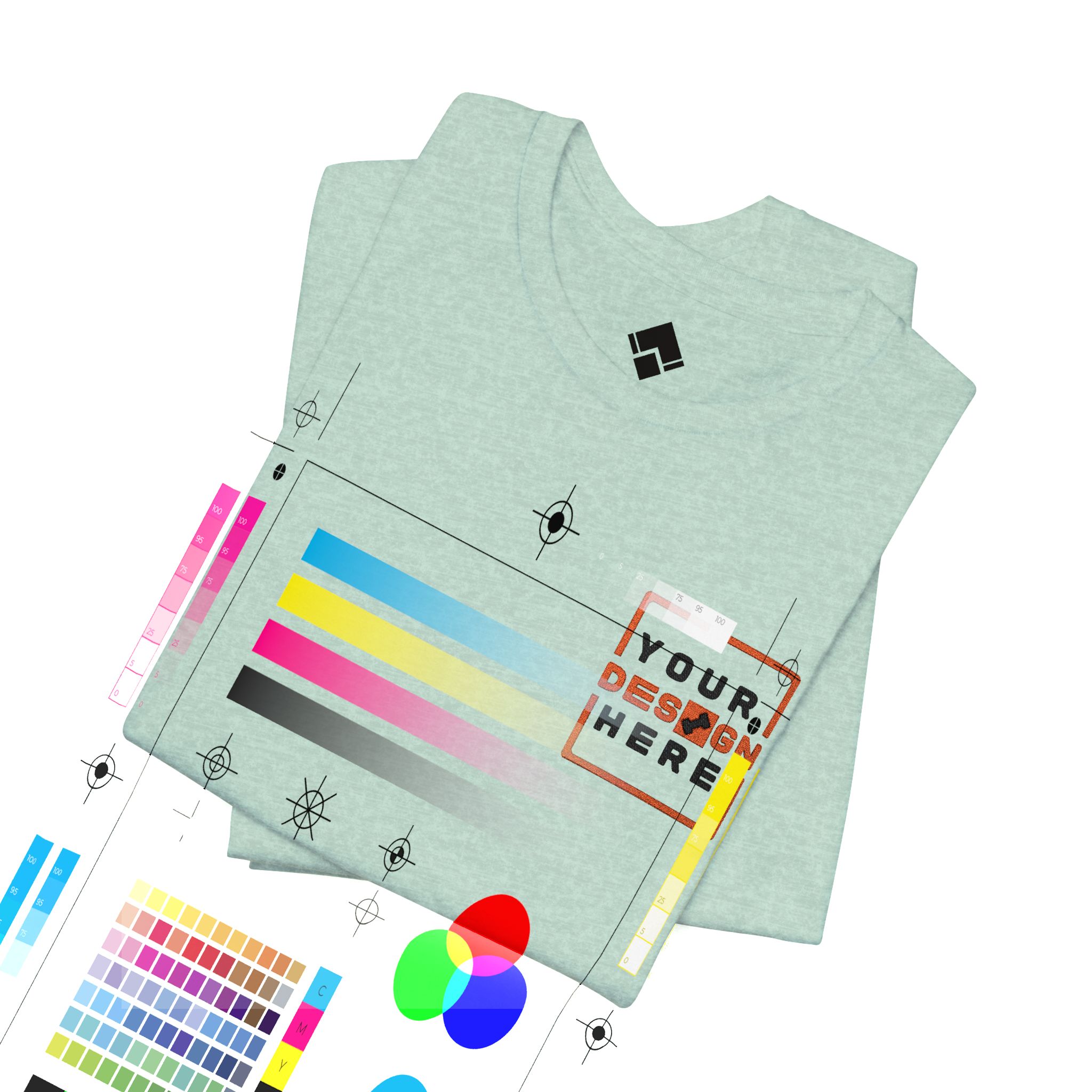 Sample Komorebi Understory Embroidered T-Shirt - Image 457