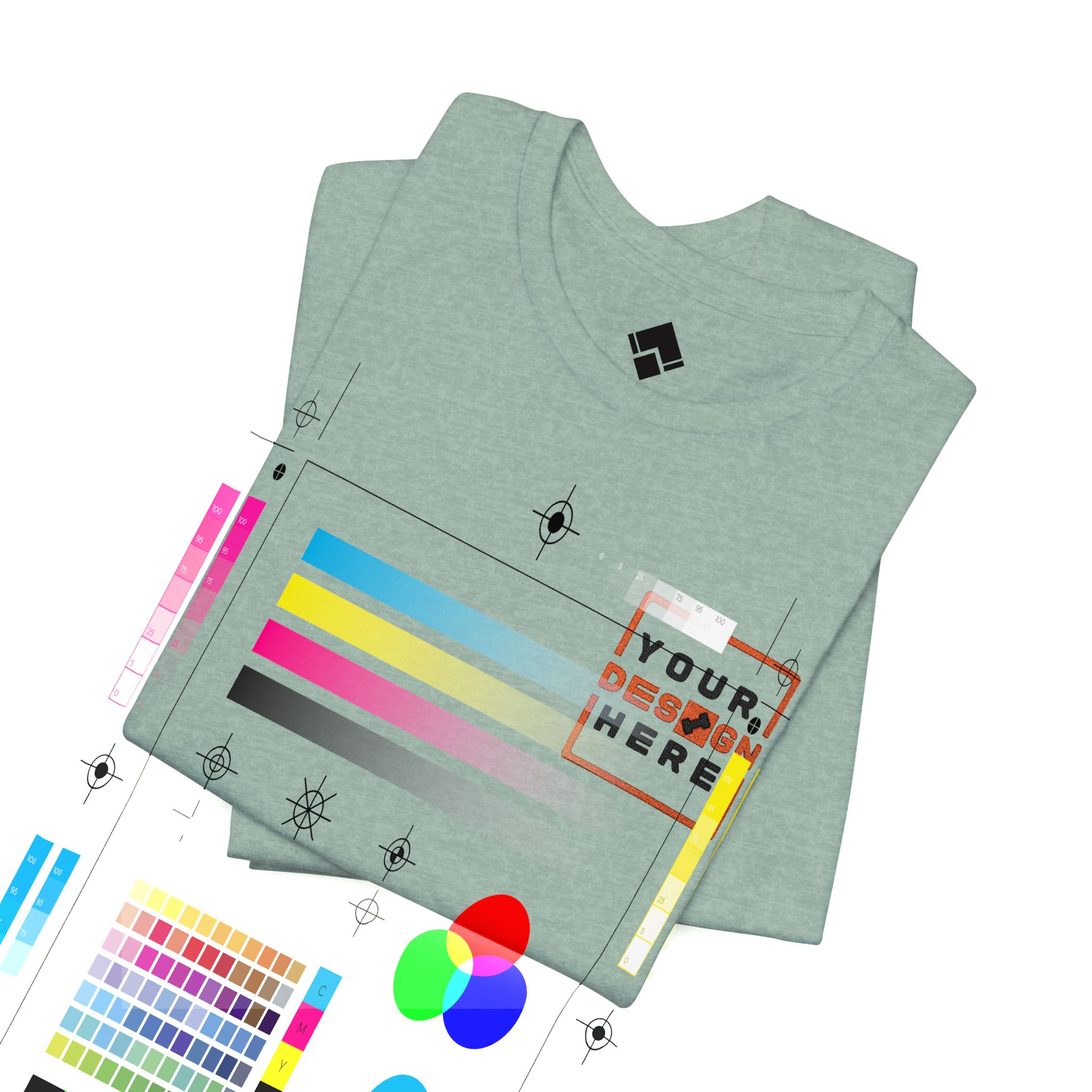 Sample Komorebi Understory Embroidered T-Shirt - Image 475
