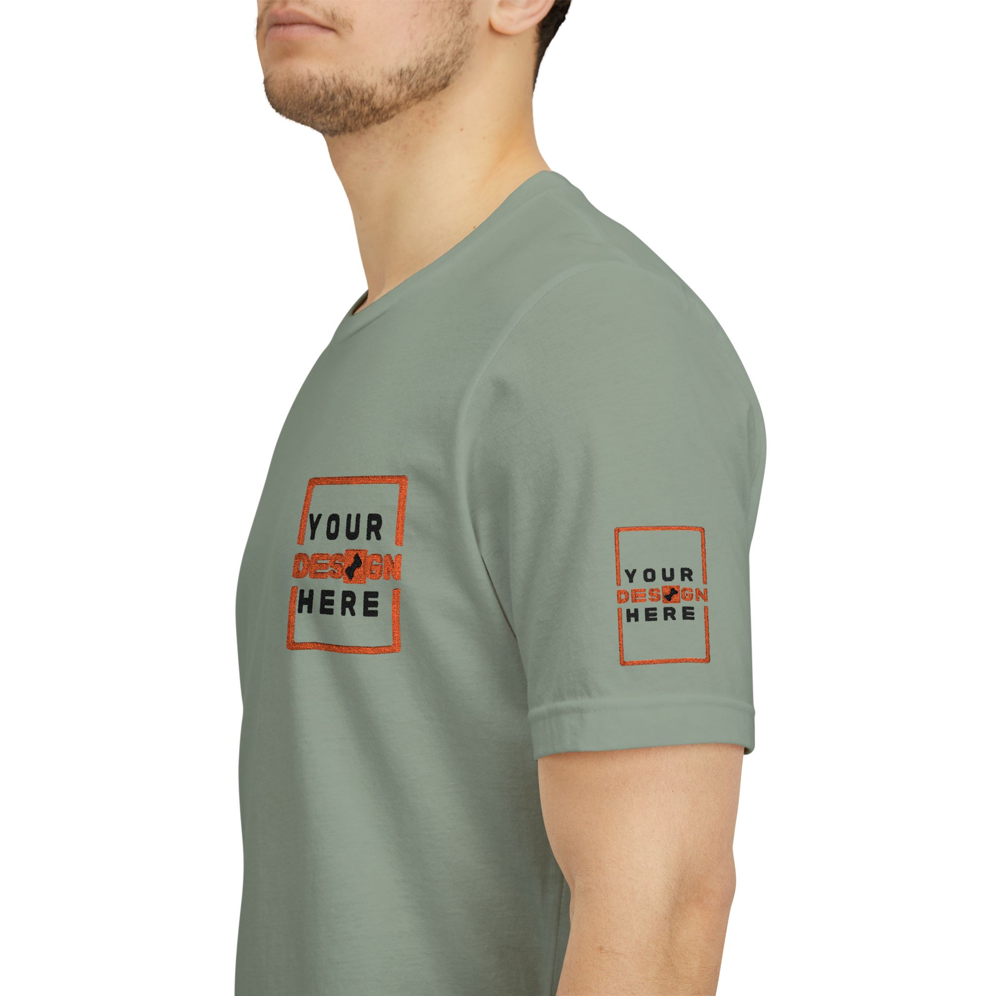 Sample Komorebi Understory Embroidered T-Shirt - Image 444