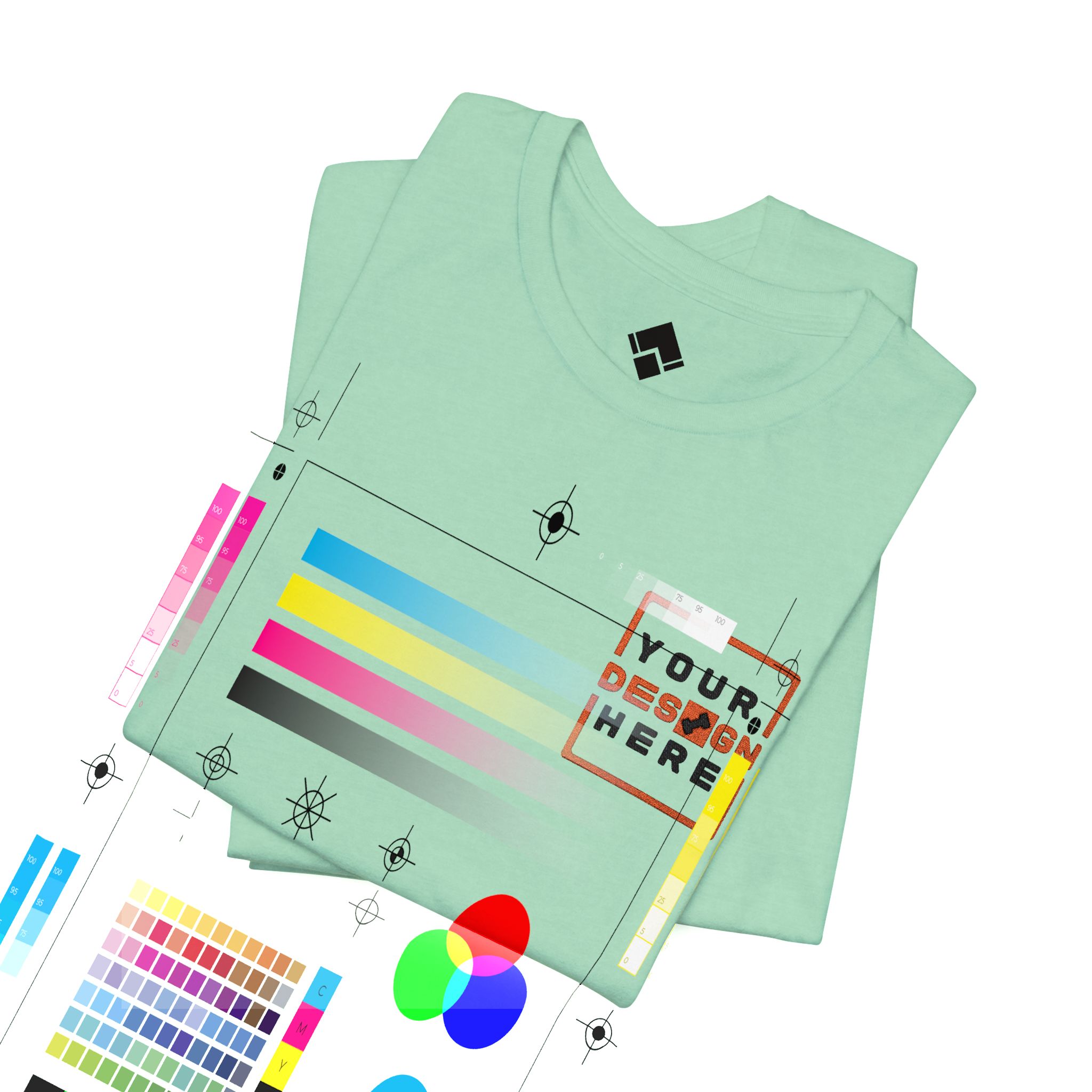Sample Komorebi Understory Embroidered T-Shirt - Image 484